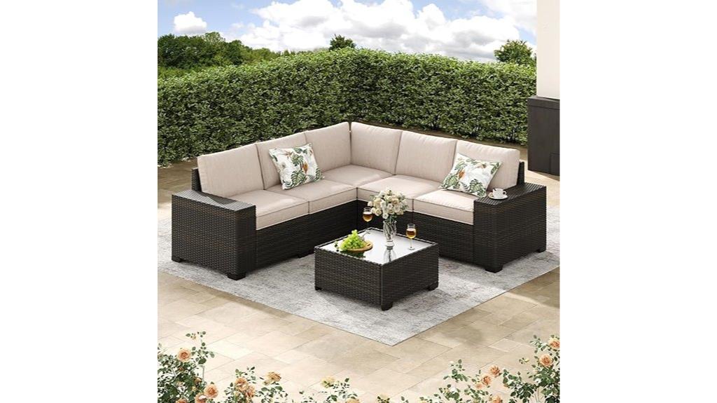 jings villa patio set