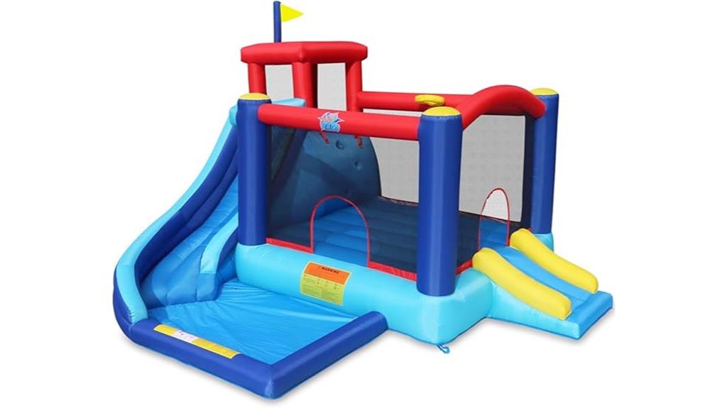 kids bounce house slide