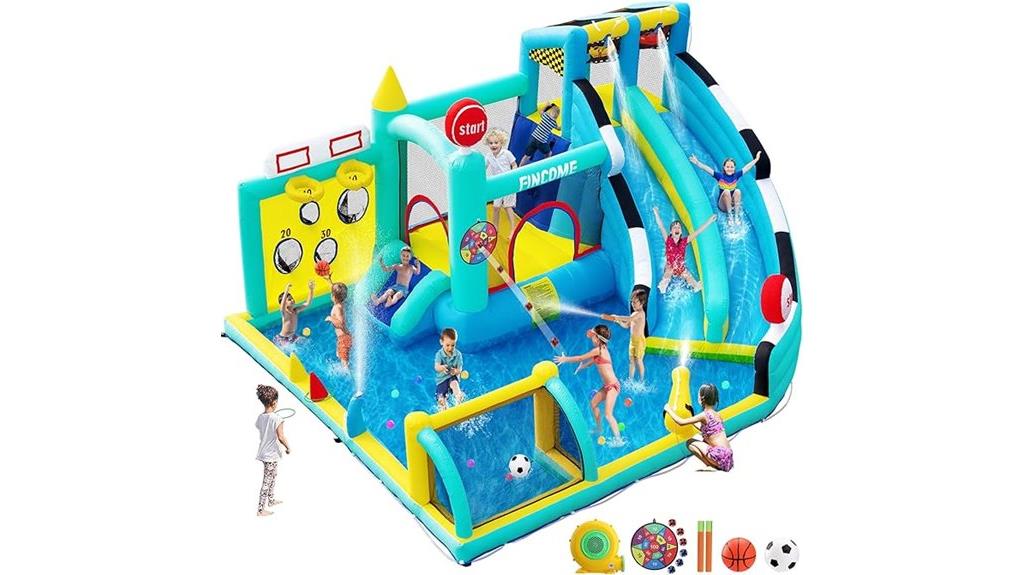 kids bounce house slides