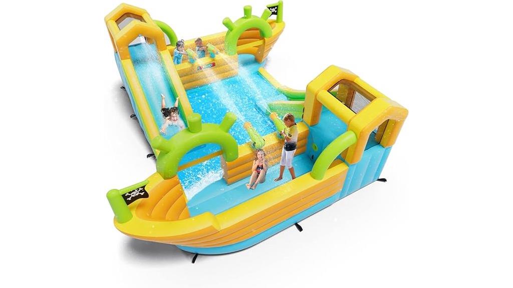 kids inflatable water slide