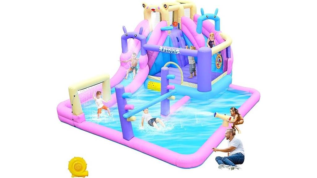 kids inflatable water slide