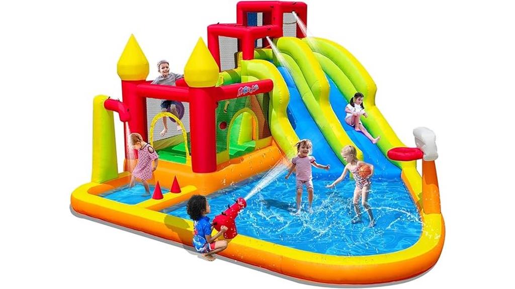 kids inflatable water slide