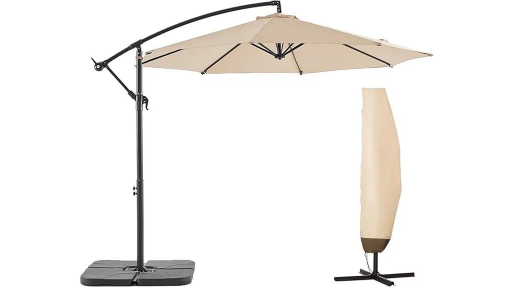 large 10 ft patio umbrella