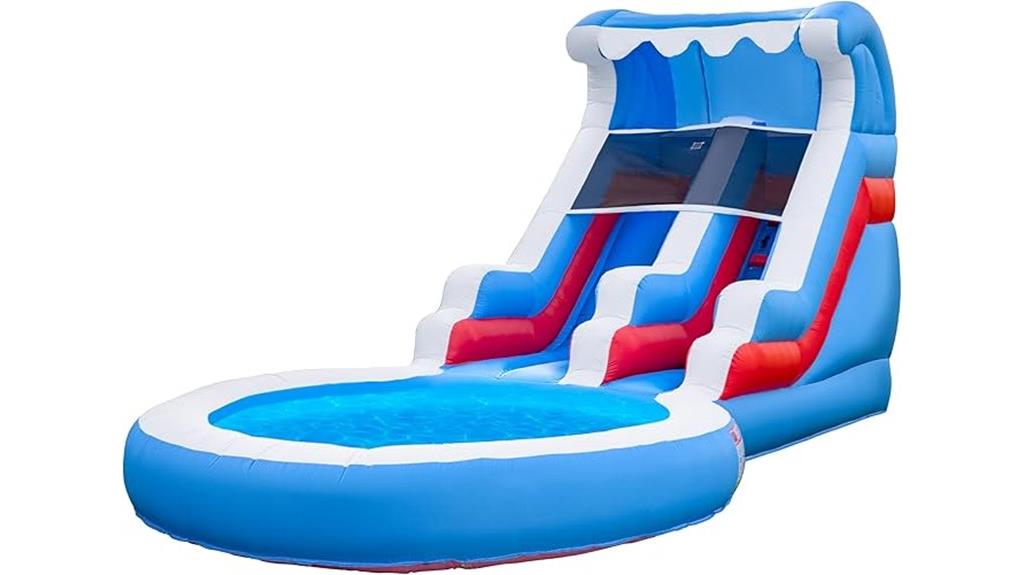 large commercial inflatable slide
