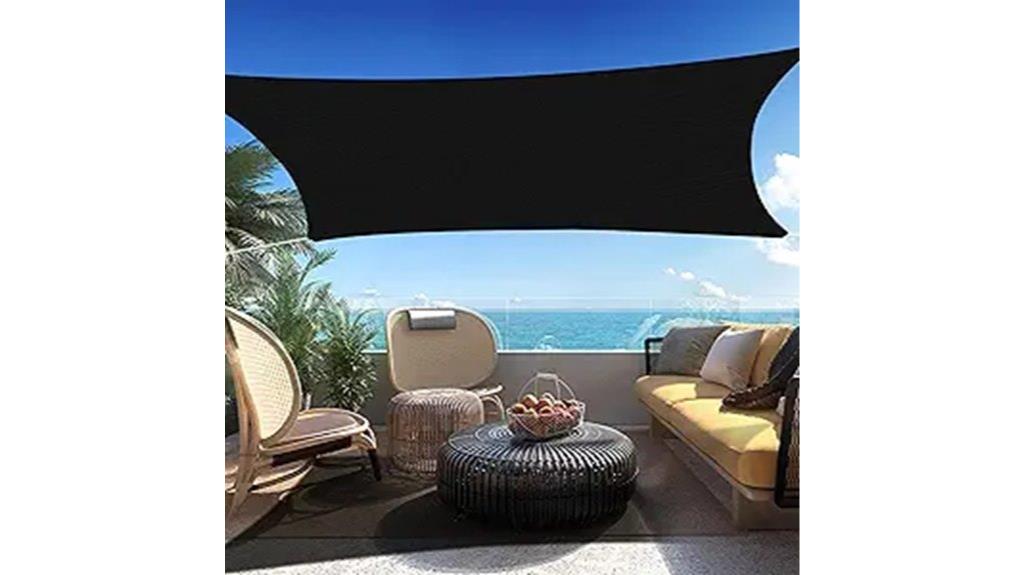 large custom shade sail