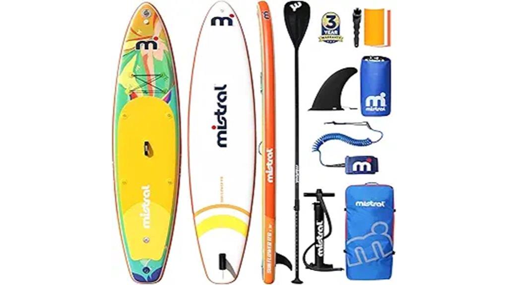 large inflatable paddle board