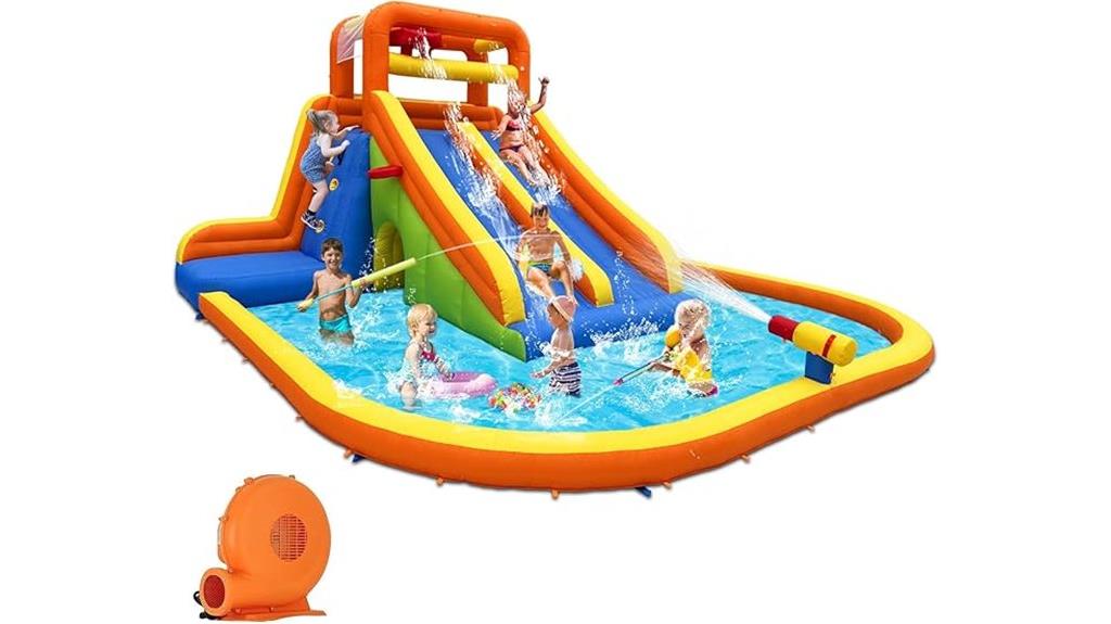 large kids water slide