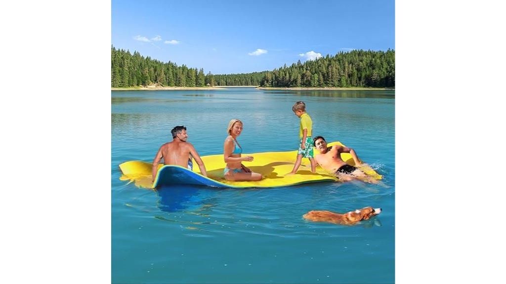 large lily pad floating mat