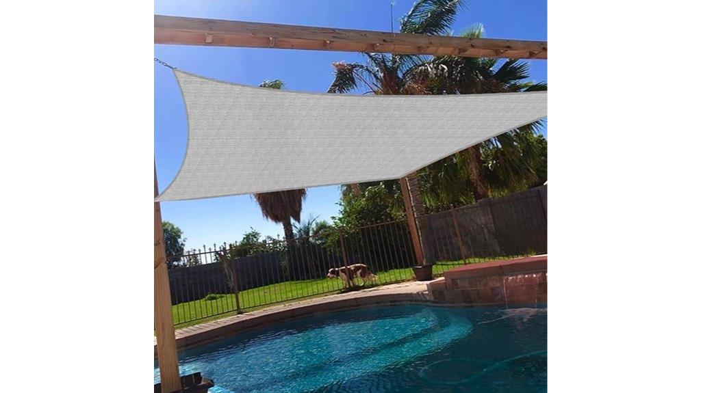 large outdoor sun shade