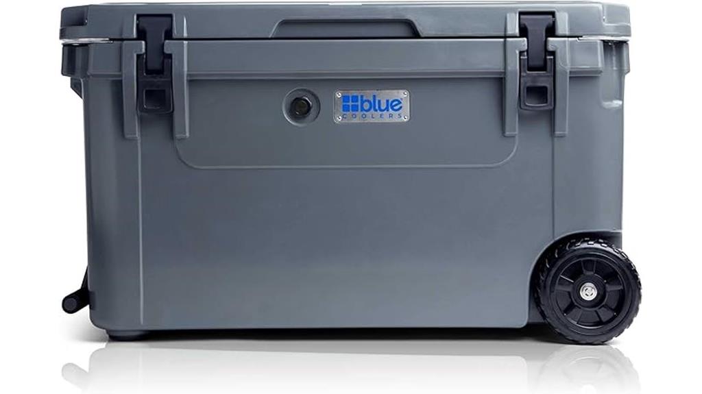 large roto molded ice cooler