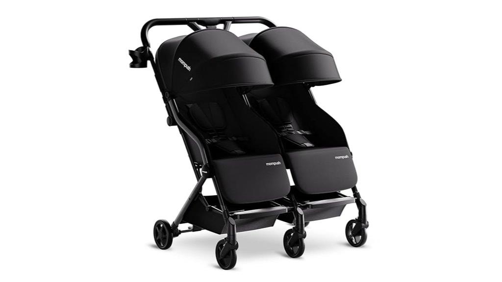 lightweight double stroller