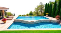 luxury above ground pool kits