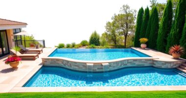 luxury above ground pool kits