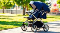 luxury comfortable maneuverable strollers