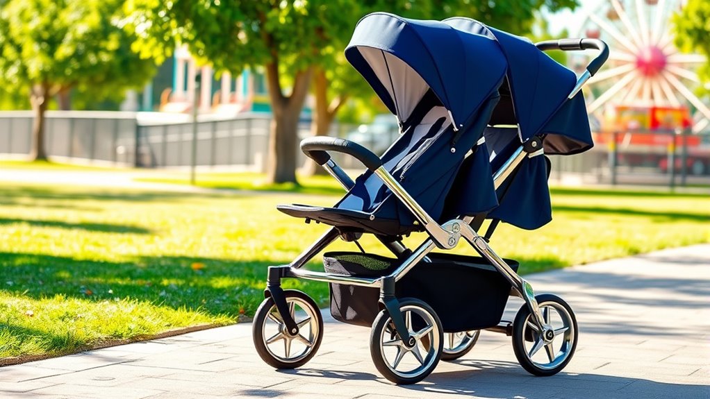 luxury comfortable maneuverable strollers