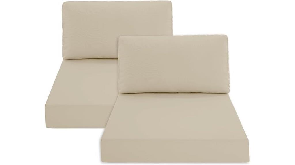 outdoor deep seat cushions