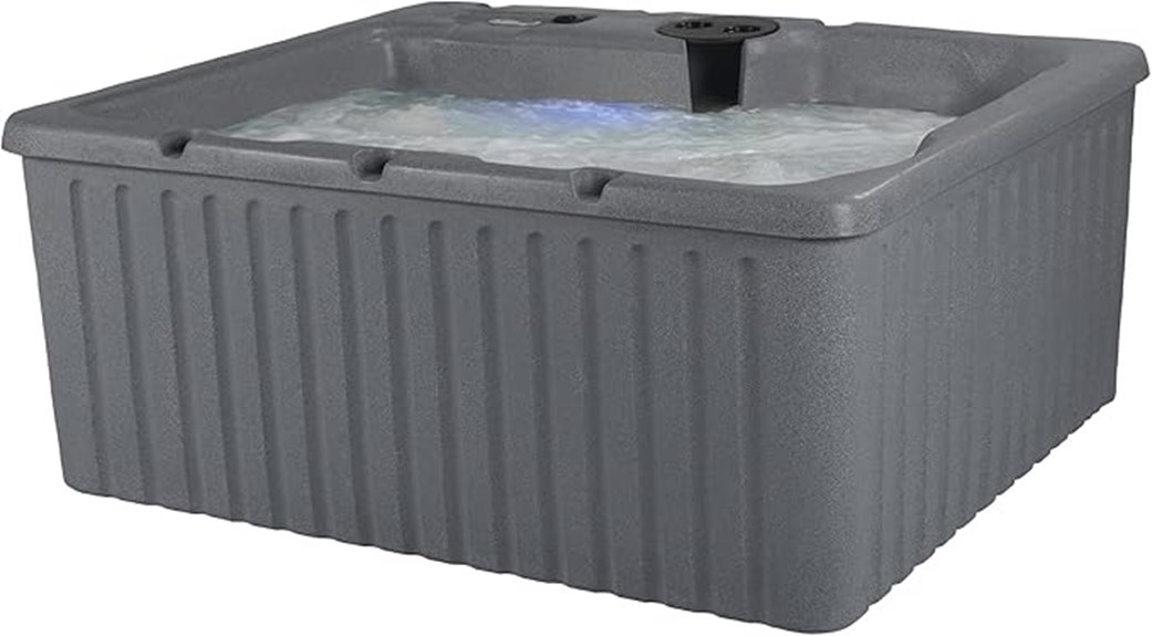 outdoor hot tub for adults