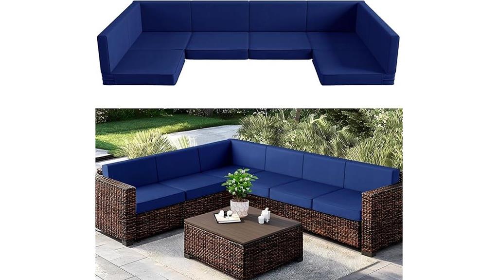 outdoor patio cushion set