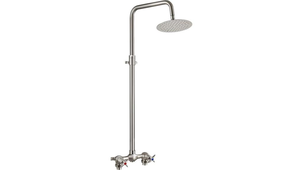 outdoor rainfall shower kit