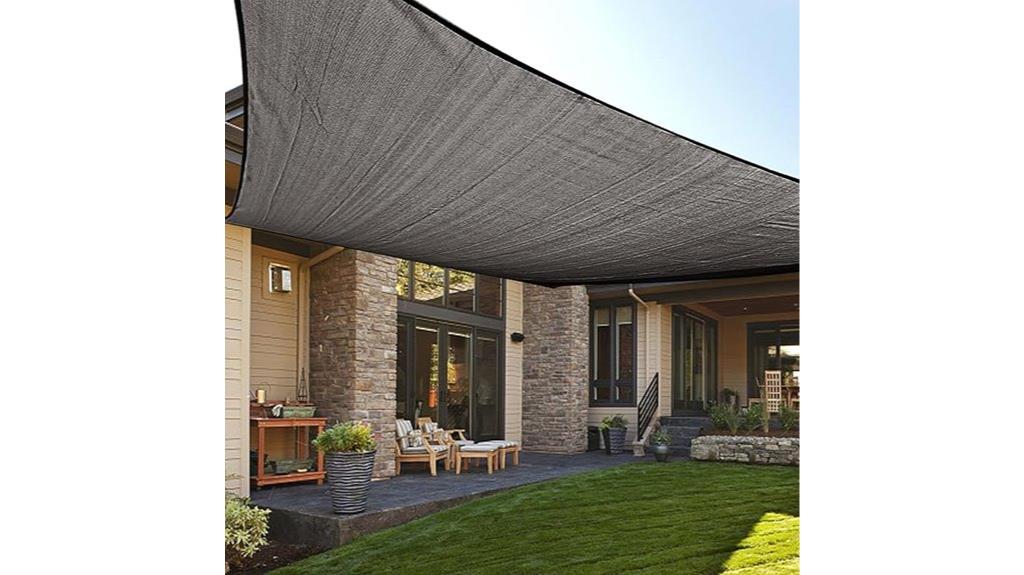 outdoor sun shade sail