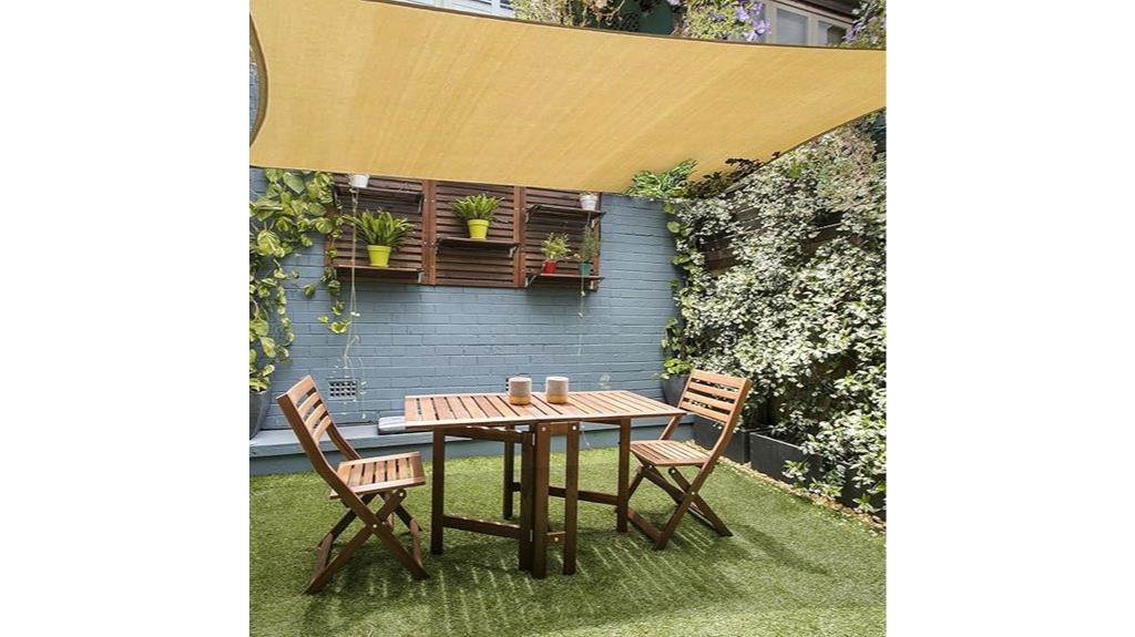 outdoor uv shade sail