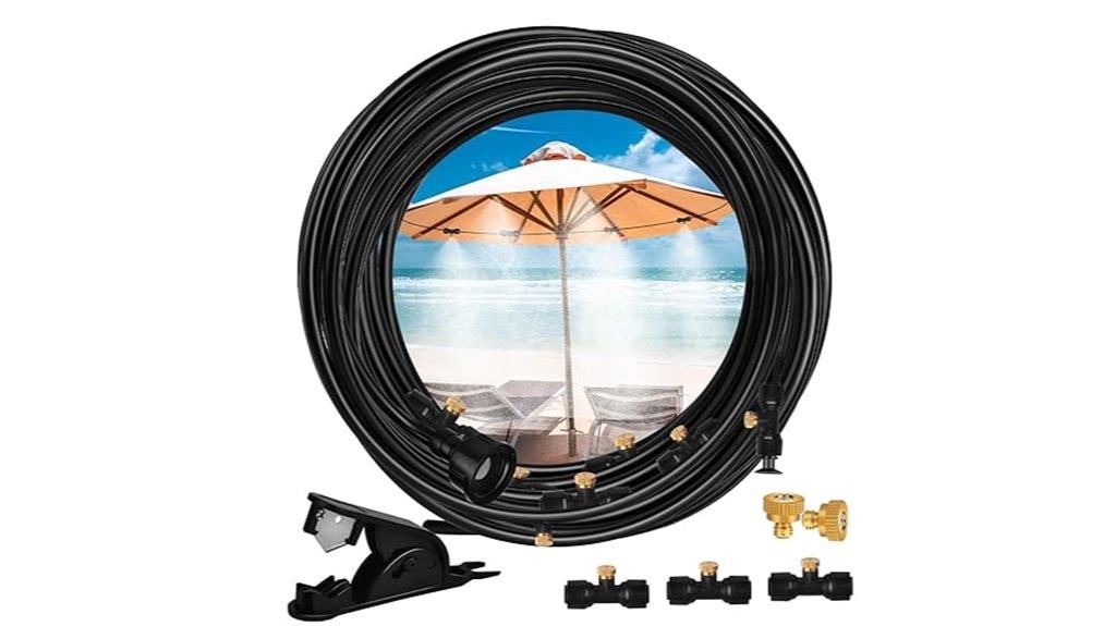 outdoor water misting system