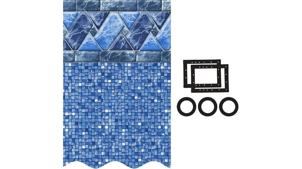 oval pool liner specification