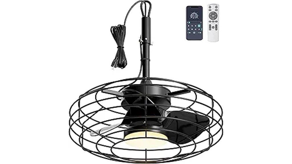 patio ceiling fan light