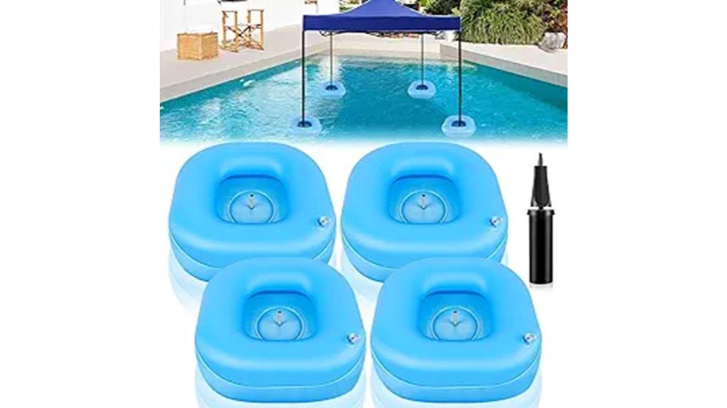 pool canopy float set