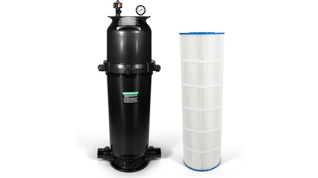 pool cartridge filter specifications