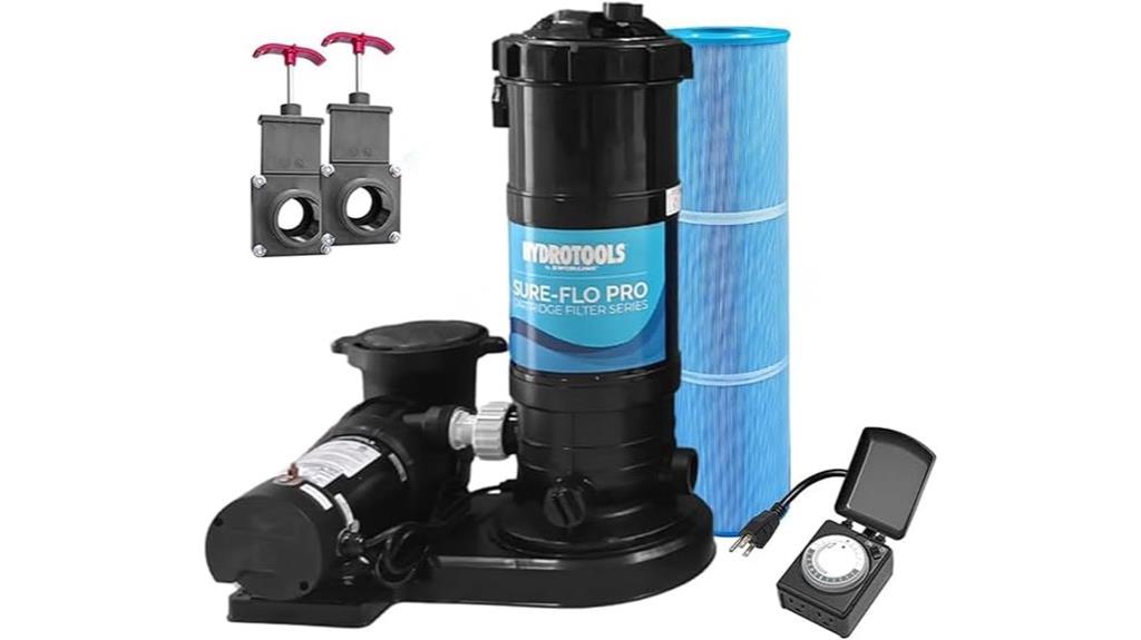 pool cartridge filter system