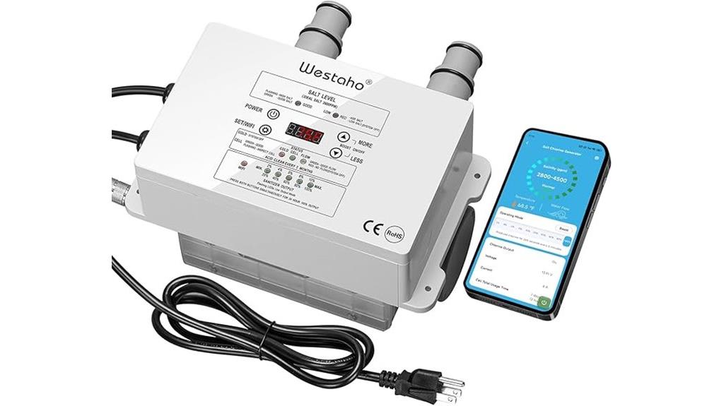 pool chlorine generator system