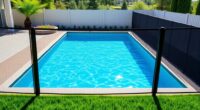 pool fence kit sizes