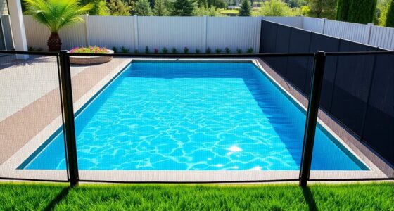 pool fence kit sizes