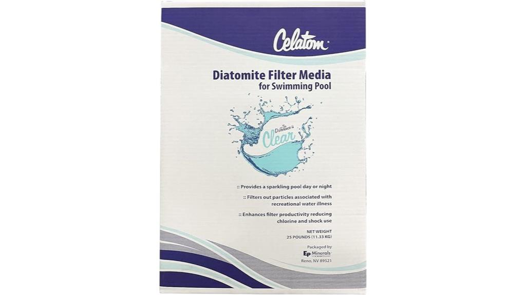 pool filter aid