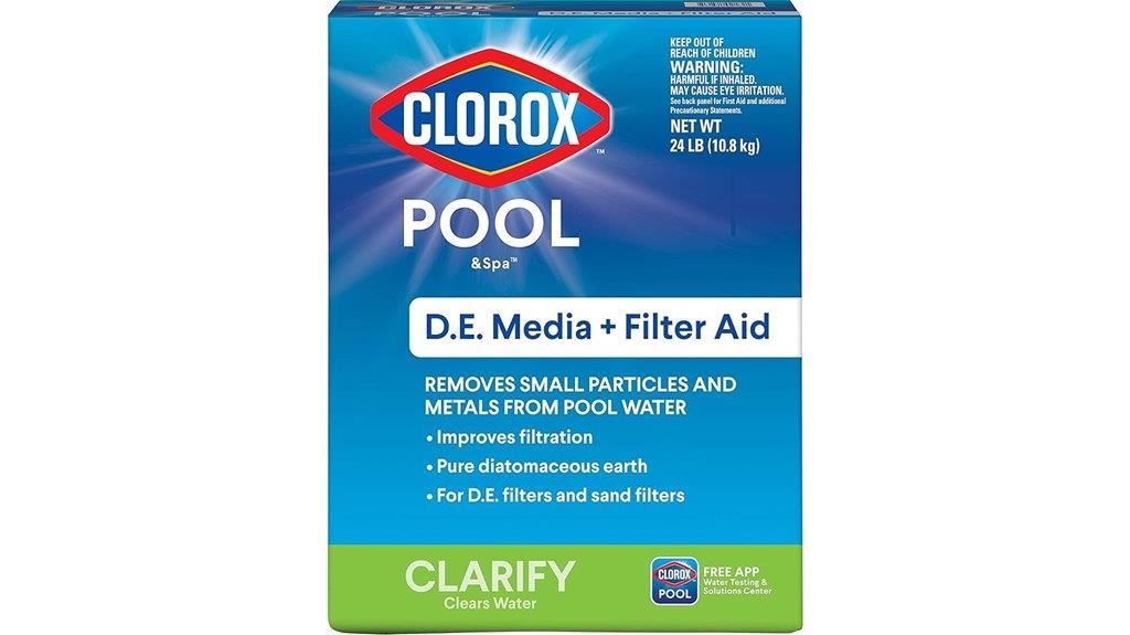pool filter media aid