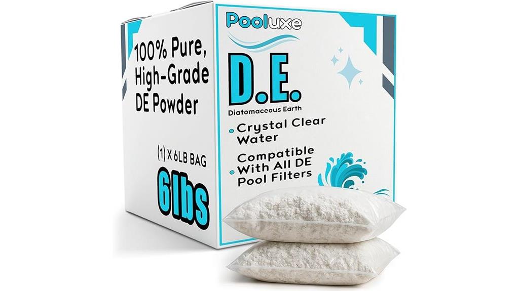pool filter powder bag