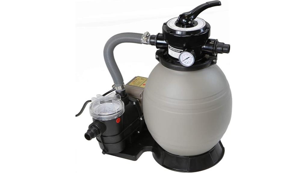 pool filter with pump