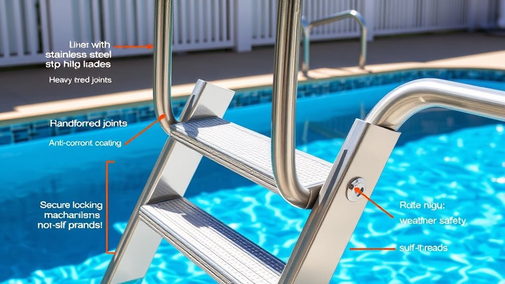 pool ladder safety considerations