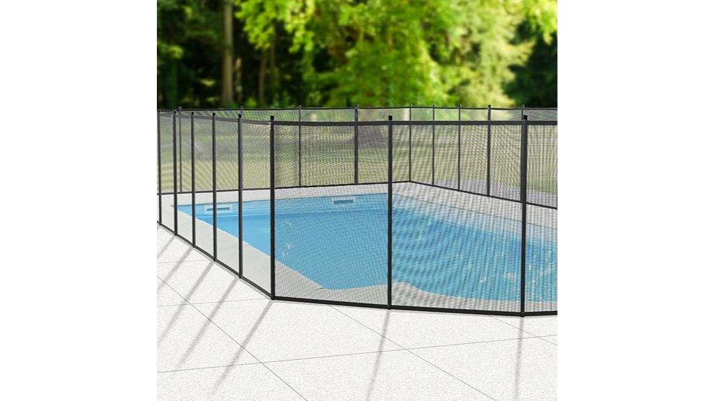 pool safety fencing