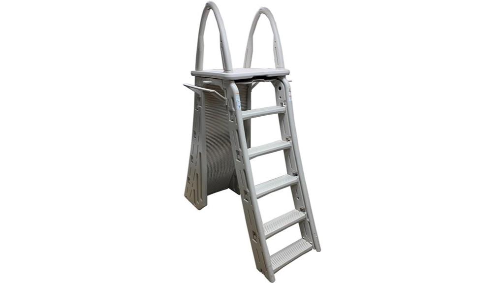 pool safety ladder adjustable