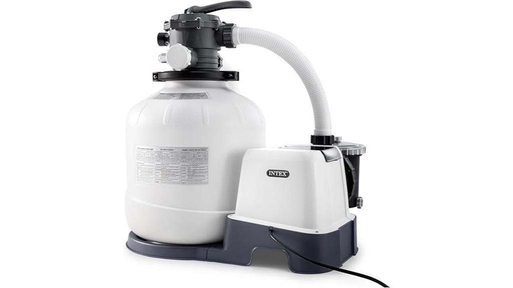 pool sand filter system