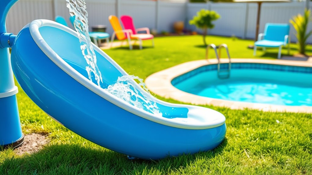pool slide safety considerations