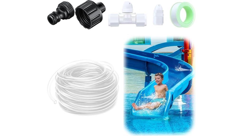 pool slide tubing kit