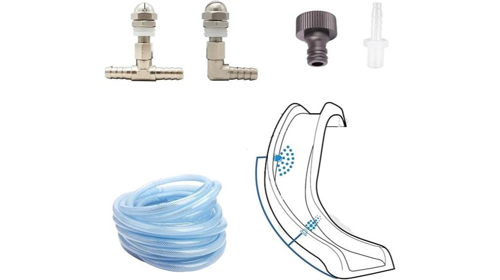 pool spray nozzle fittings