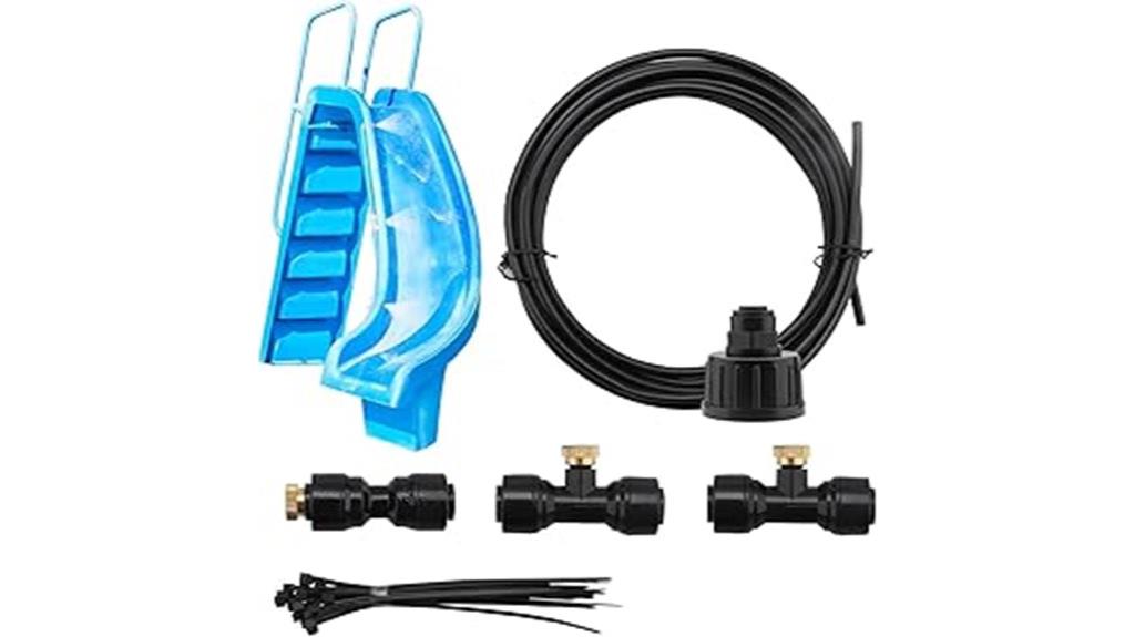 pool spray nozzle kit