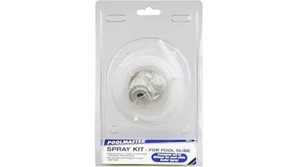 pool water slide spray kit