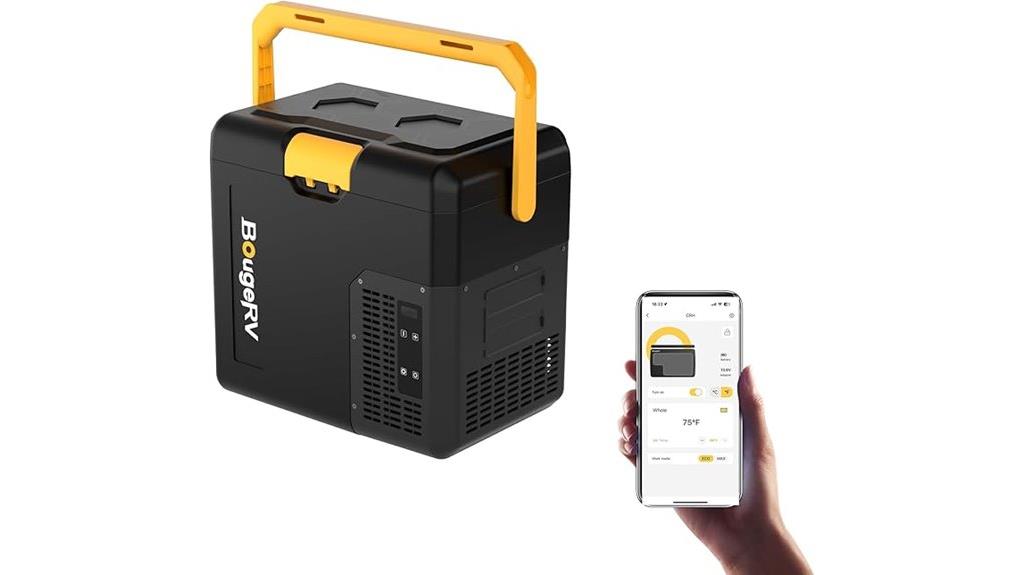 portable 12v car freezer