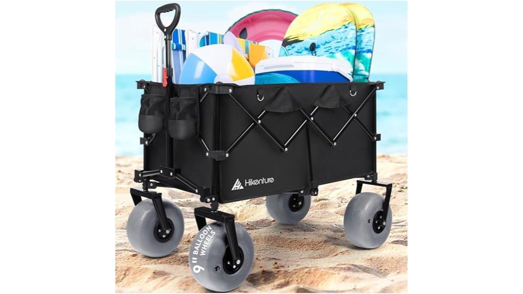 portable collapsible beach wagon