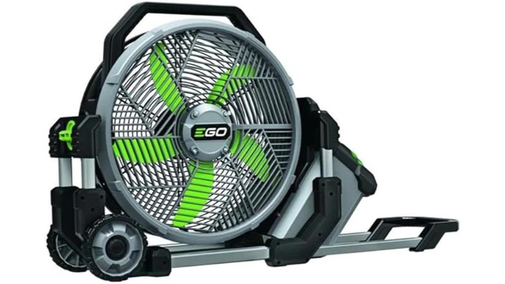 portable cooling misting fan